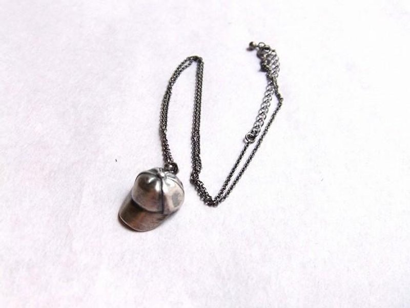 棒球帽　項鏈 sv.ver(銀) - 項鍊 - 其他金屬 銀色