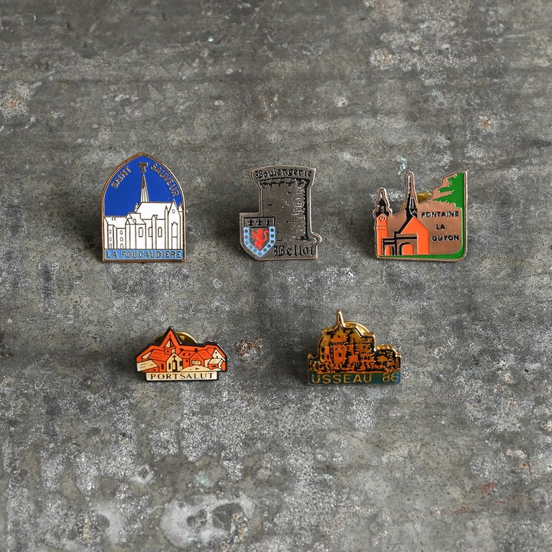 Vintage Pins 復古別針 / 古董別針、限量徽章胸針、古董徽章 - 徽章/別針 - 其他金屬 多色