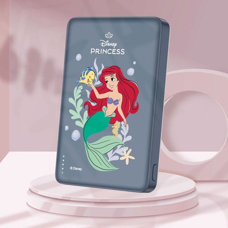 The Little Mermaid - Genuinely authorized Disney 20W PD ultra-thin magnetic wireless fast charging power bank - Chargers & Cables - Other Materials 