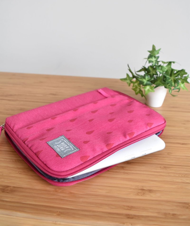 pink ipad sleeve - เคสแท็บเล็ต - เส้นใยสังเคราะห์ สึชมพู