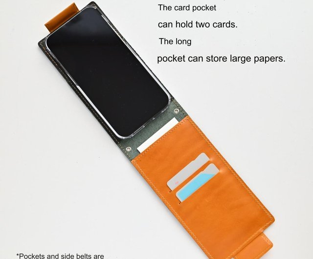 iPhone限定 スタンド付スマホケース 縦開き 【 ヴィンテージ風 シボ