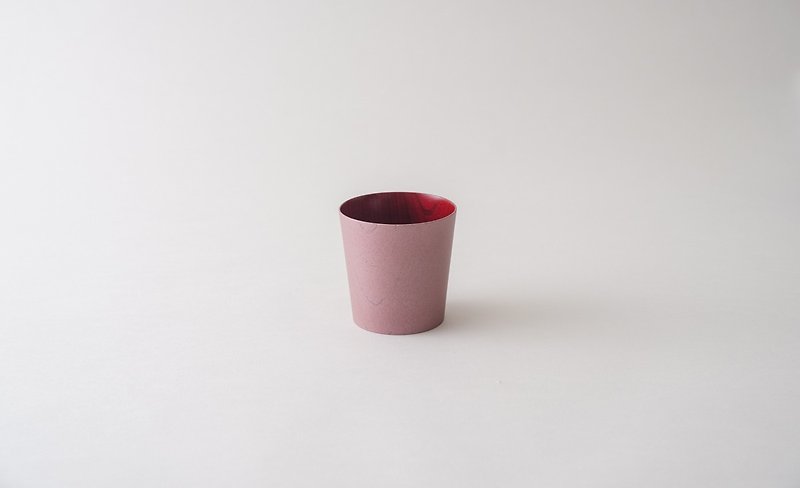 うつろいカップ　シルキーピンク - グラス・コップ - 木製 ピンク