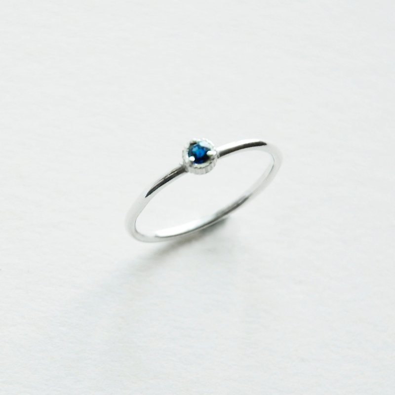 Everyday Life - Gemstone Ring 925 Silver - แหวนคู่ - เงินแท้ หลากหลายสี