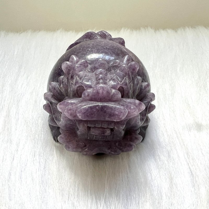 紫雲母龍龜 | 水晶 | 水晶龍龜 | 水晶擺件 - 擺飾/家飾品 - 水晶 紫色