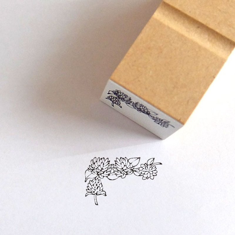 Rubber stamp Senboku - ตราปั๊ม/สแตมป์/หมึก - ไม้ สีนำ้ตาล