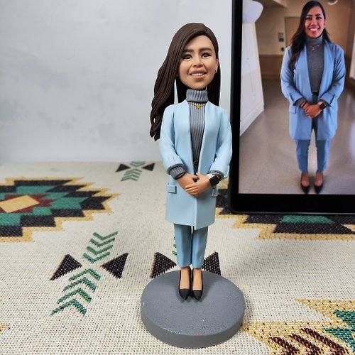uDesign優湛 純手工定制3D藝術娃娃 自畫肖像 公仔 女友 紀念禮 生日 姐妹禮