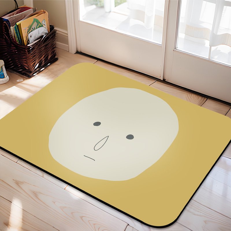 【日竹門】30秒瞬吸 軟式珪藻土吸水地墊 躺平系列 (58x38cm) - 地墊/地毯 - 其他材質 多色