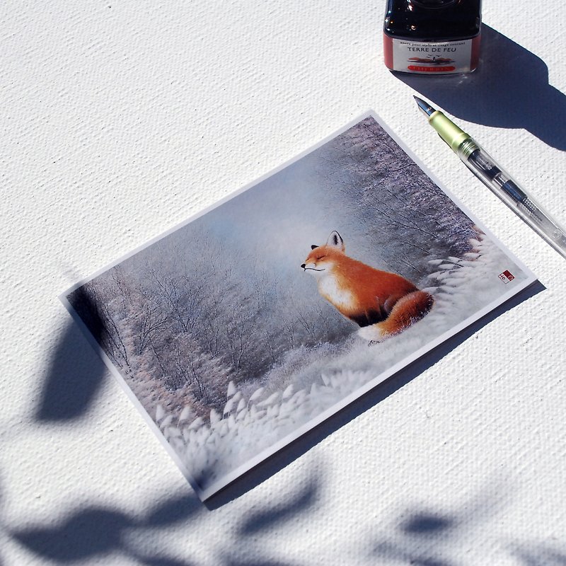 Paper Cards & Postcards Transparent - You are beautiful, just the way you are. Little Fox Card