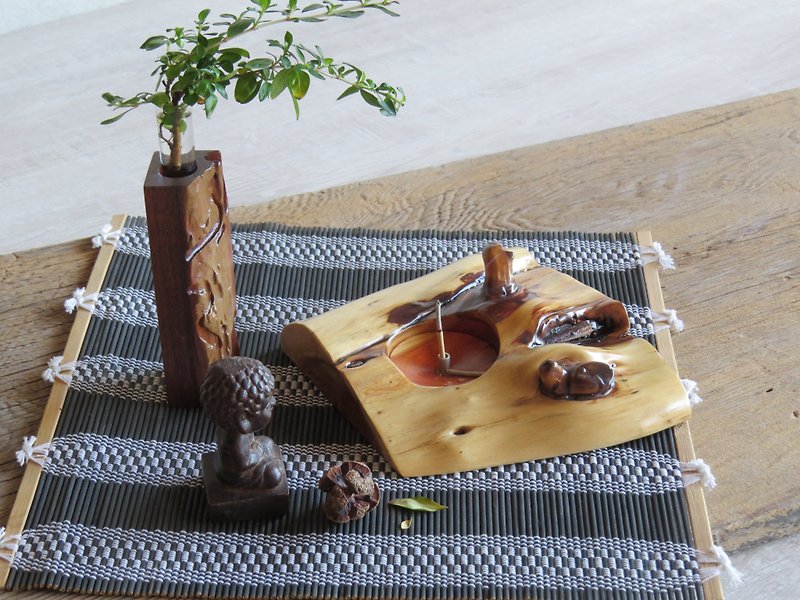 HO MOOD Nature Series - Handmade Log Fragrant Inserts - น้ำหอม - ไม้ สีนำ้ตาล