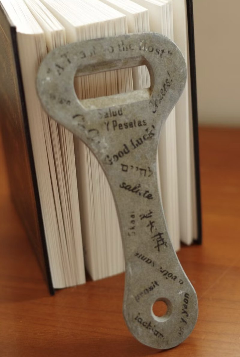 老雜貨老又好古董珠寶 Vintage 銀色大開罐器 w25 - 擺飾/家飾品 - 其他金屬 銀色