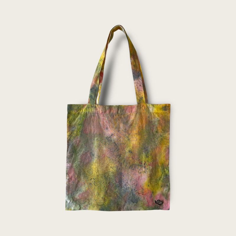 純麻手繪購物袋 - 手提包/手提袋 - 棉．麻 多色