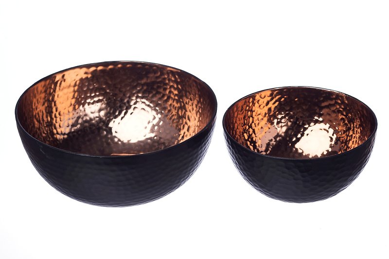 (Exclusive Agent) Copper Bowl - The Just Slate Company, United Kingdom - Bowls - Other Metals Gold