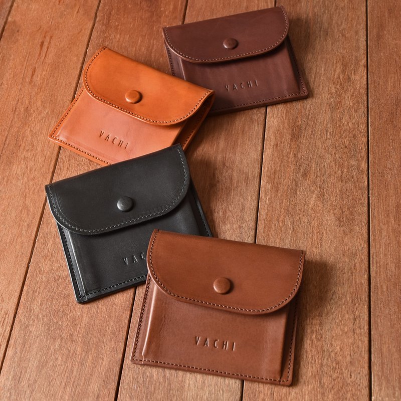 【From Seoul】 Coin card wallet (4colors) - 錢包/皮夾/長短夾 - 真皮 