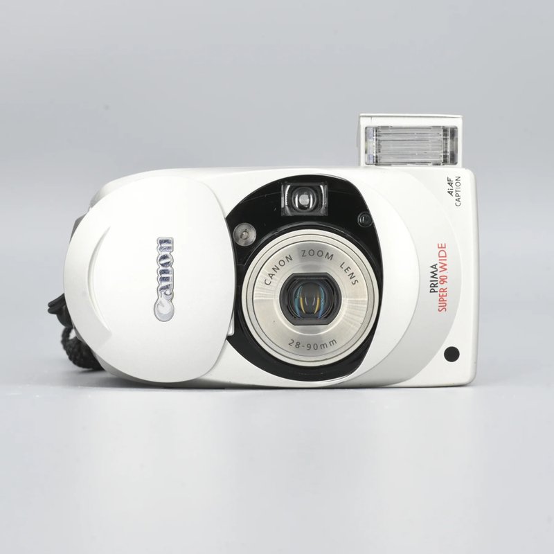 Canon Prima Super 90 Wide Caption 傻瓜機 菲林相機 膠片 - 相機/拍立得/底片相機 - 塑膠 灰色