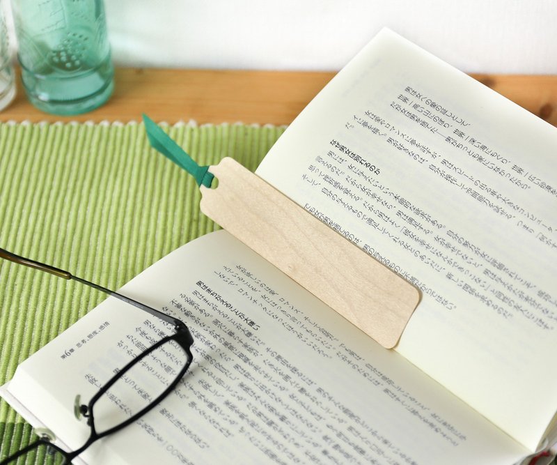 旭川工藝 SASAKI工藝 木製書籤 3入組 - 書籤 - 木頭 