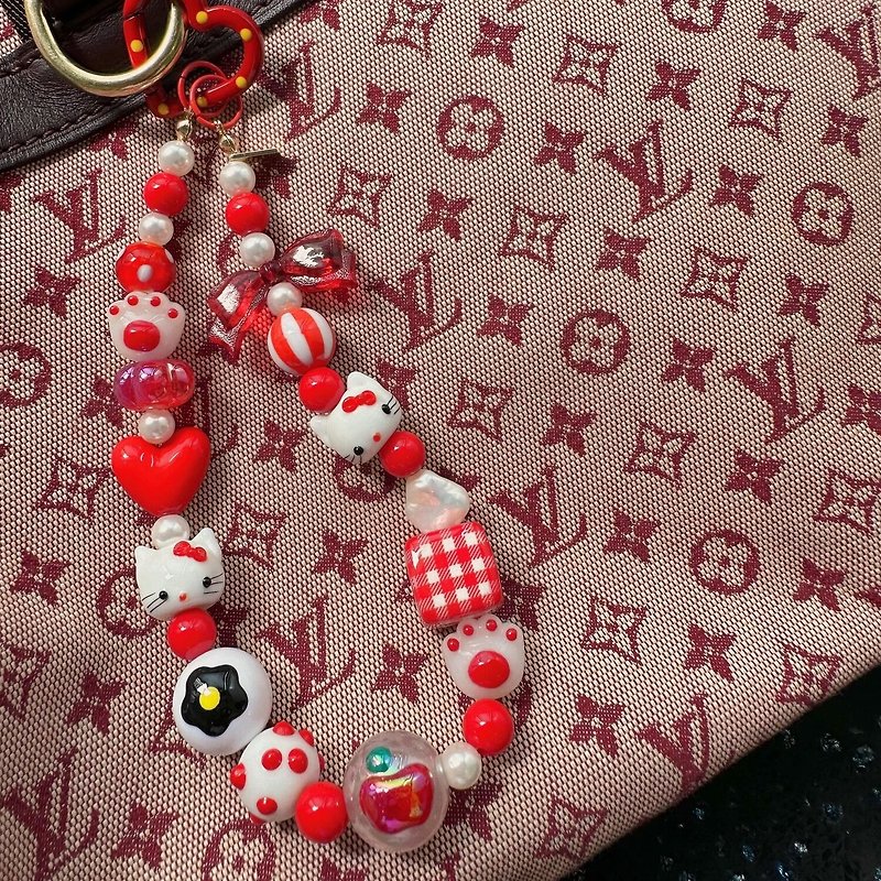 KITTY PHONE STRAP - Other - Pearl 