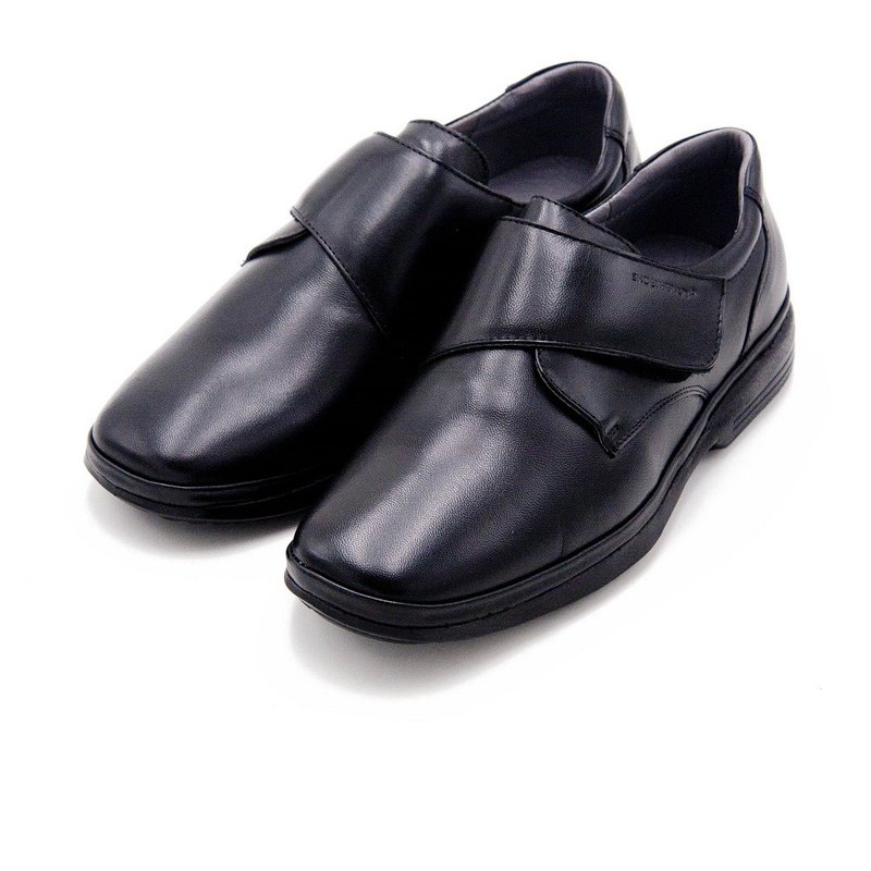 SAPATOTERAPIA Brazil Devil Felt Gentleman Leather Shoes Men's Shoes - Black - รองเท้าหนังผู้ชาย - วัสดุอื่นๆ 