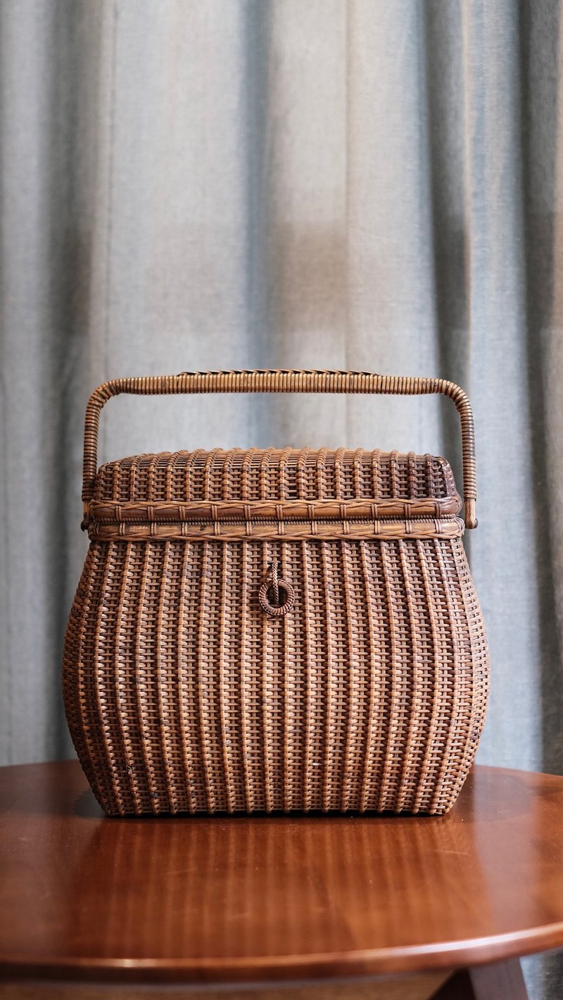 老時光藤編提籃 - 擺飾/家飾品 - 植物．花 