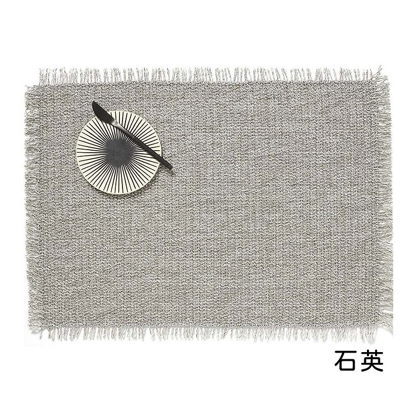 毛線流蘇 Market Fringe 餐墊36 × 48 cm (三色可選) - 餐桌布/餐墊 - 塑膠 多色