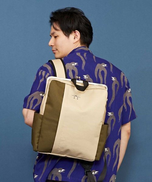 Saibaba Ethnique 【熱門預購】現代簡約 防水素色 方形背包 後背包(3色)7CEP3207