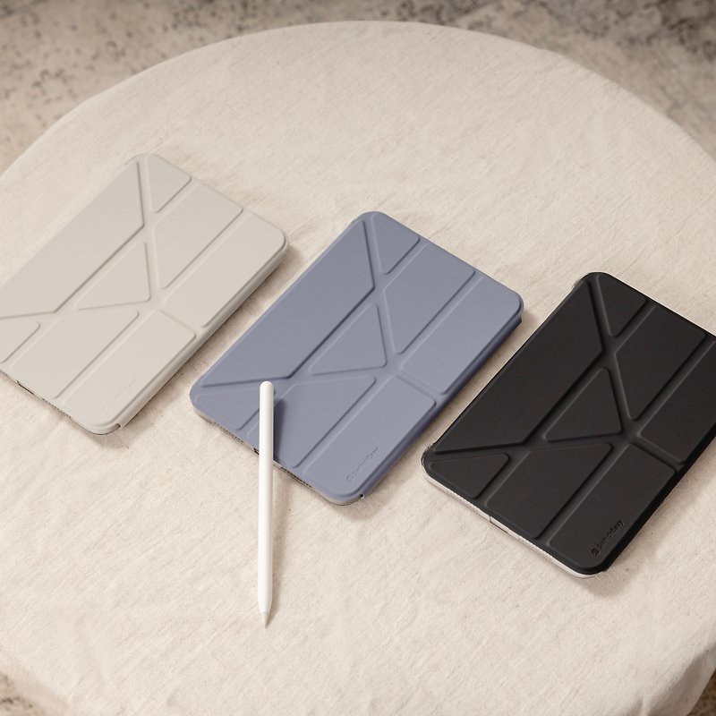 SwitchEasy Origami ヌード iPad Air/Pro/mini マルチアングル透明保護ケース - タブレット・PCケース - プラスチック 