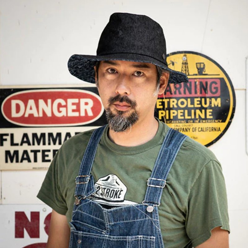 Indigo MTN Hat 漁夫帽 RB3542 - 帽子 - 棉．麻 多色