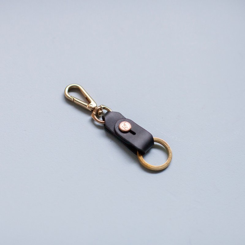 KEY CHAIN handmade leather key ring - Keychains - Genuine Leather 