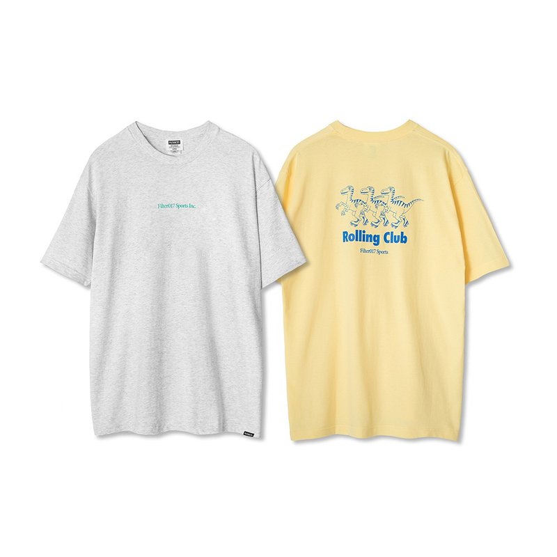 Filter017 Raptor Rolling Club Tee 迅猛龍短Tee - 女短褲/五分褲 - 棉．麻 
