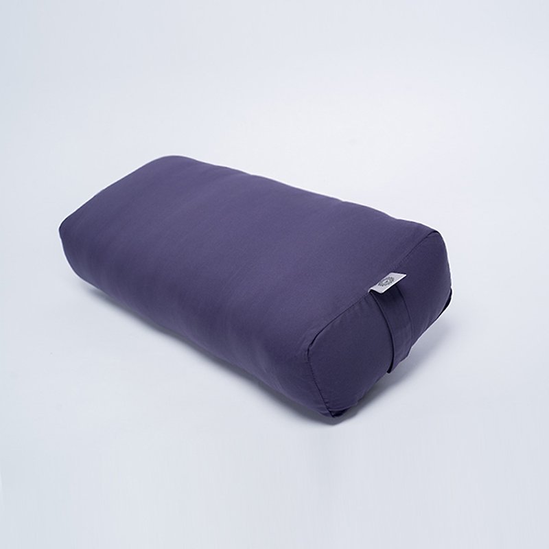 MIRACLE│Yoga Pillow Purple - Fitness Equipment - Cotton & Hemp 