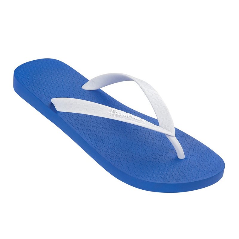 【IPANEMA】CLASSICA MASC 經典系列男拖鞋 藍白IP0532020718 - 涼鞋 - 橡膠 藍色