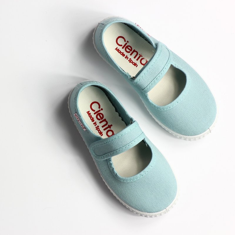 西班牙國民帆布鞋 CIENTA 56000 50淡藍色 幼童、小童尺寸 - 童裝鞋 - 棉．麻 藍色