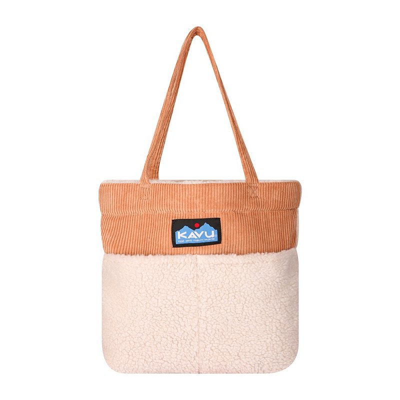 【西雅圖 KAVU】Tote It All 拼接手提袋 粉色雲朵 #9397 - 手提包/手提袋 - 其他材質 粉紅色