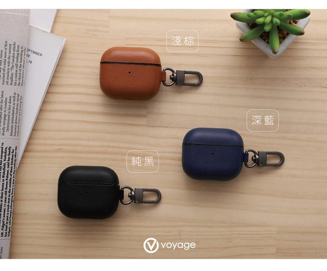 Leather AirPod Case (3rd Generation)- Midnight Blue