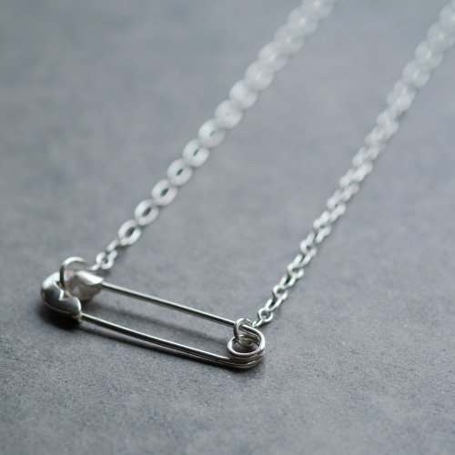 ✨ Silver925 ✨安全ピン　ネックレス　45センチ JAM HOME MADE ネックレス 安全ピン シルバー925 メンズ