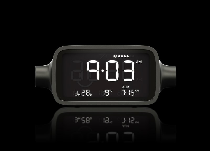 French design goods/Dream time good night alarm clock - Clocks - Plastic 