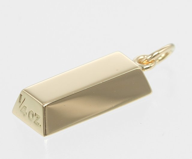 カルティエ　 インゴット1/4OZ チャーム18 K 8.5グラム カルティエ ペンダントトップ インゴット 1/4OZ K18YG