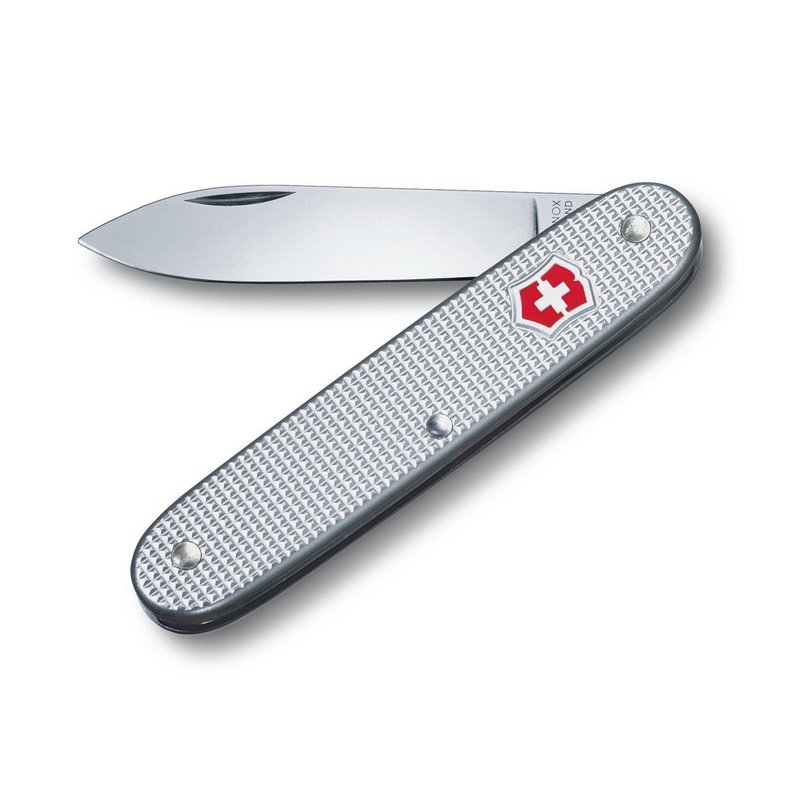 VICTORINOX 瑞士維氏 Swiss Army 93mm 鋁合金單刀 0.8000.26 - 露營用品 - 不鏽鋼 銀色