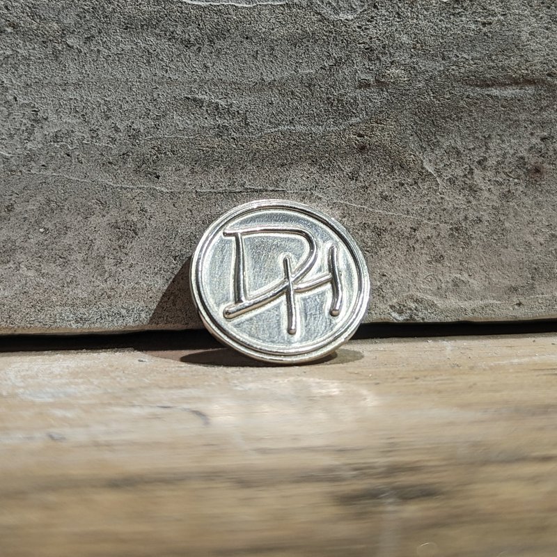 【 客製 】Unique Cufflinks 質感紳士袖扣 - 袖扣 - 銀 銀色