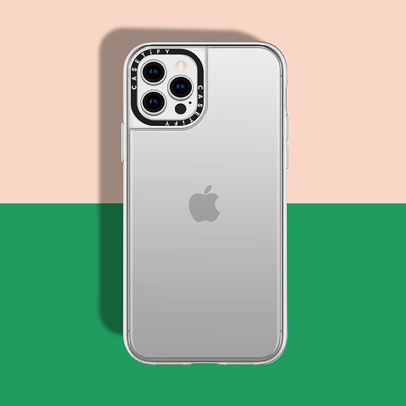 聚酯纖維 手機殼/手機套 透明 - Casetify iPhone 12 Pro Max 輕量耐衝擊保護殼-透明