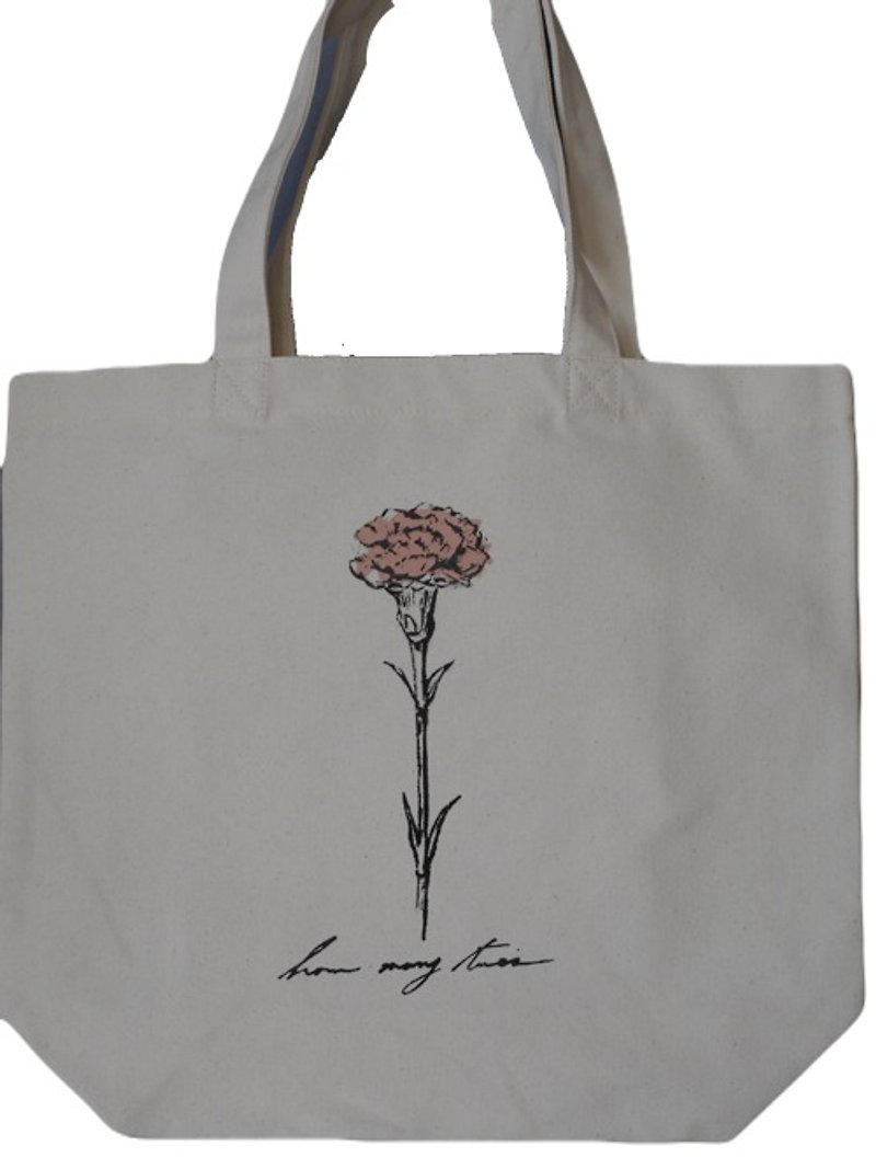 TOTE BAG for mother's day - กระเป๋าถือ - ผ้าฝ้าย/ผ้าลินิน 
