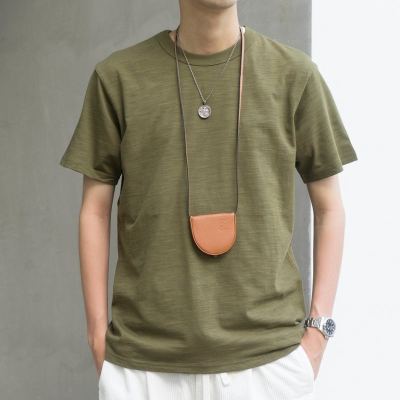T-SHIRT 夏日舒適竹節棉T恤 日系休閒純色質感短袖TEE CITYBOY - 男 T 恤 - 棉．麻 多色