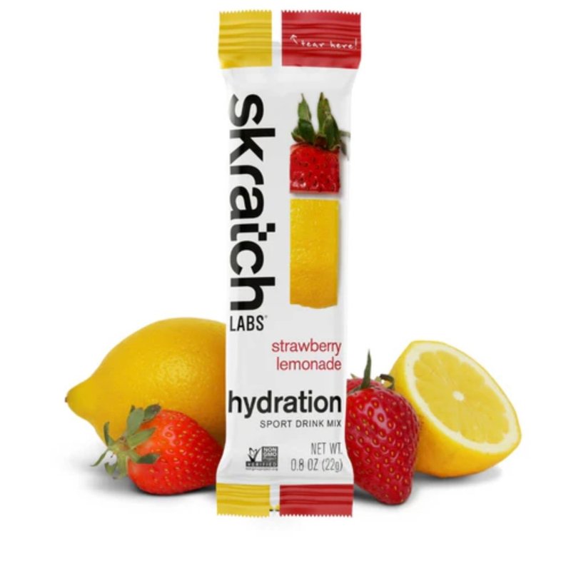 Skratch Sports Hydration Electrolyte Drink-Strawberry Lemon Juice Flavor 20 pieces/box - อาหารเสริมและผลิตภัณฑ์สุขภาพ - วัสดุอื่นๆ 