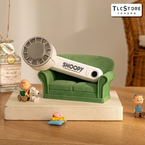 TLCSTORE 卡若特品牌館 【SNOOPY史努比】手持製冷風扇 充電風扇(Type-C充電/1年保固)