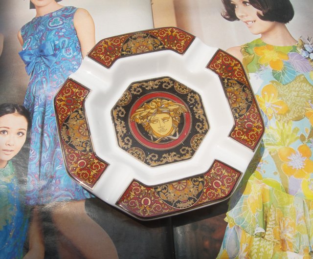 OLD-TIME】初期中古VERSACE セラミック灰皿 - ショップ OLD-TIME 置物