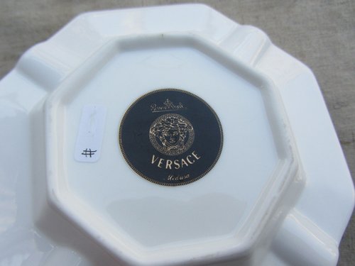OLD-TIME】初期中古VERSACE セラミック灰皿 - ショップ OLD-TIME 置物