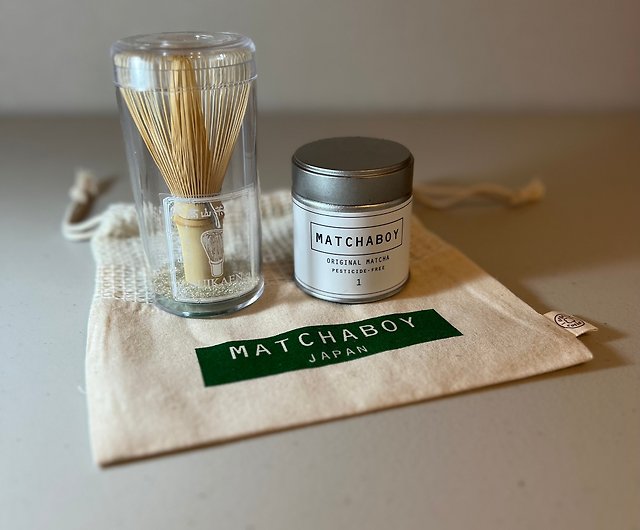 Matcha Starter Kit (White Bamboo)