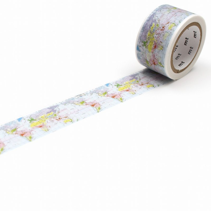 mt ex 和紙膠帶 / 世界氣候與洋流 (MTEX1P205) / 2021AW - 膠紙/膠帶/紙膠帶 - 紙 多色