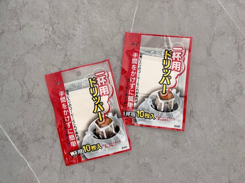 單杯掛耳包過濾袋 | 2包裝 - 咖啡壺/手沖壺 - 紙 