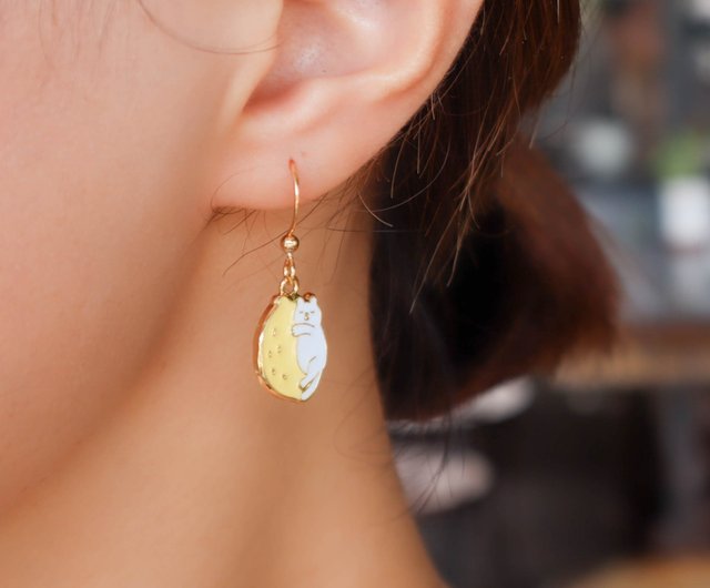 最高の品質の earring｜レモンしぼり器イヤリング・ピアス Lemon