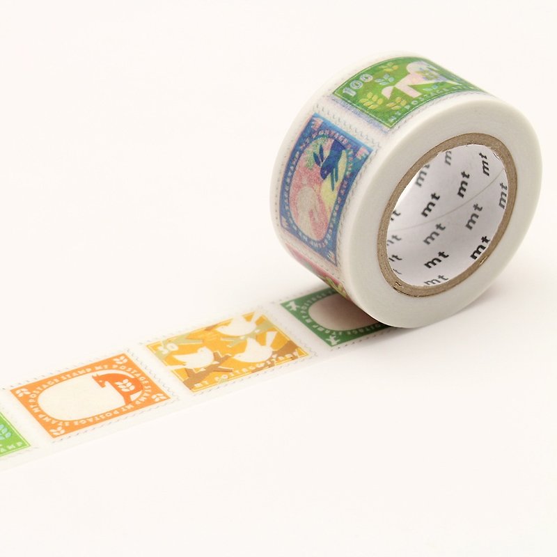 mt Masking Tape ex【Postage Stamp (MTEX1P141)】2018SS - Washi Tape - Paper Multicolor